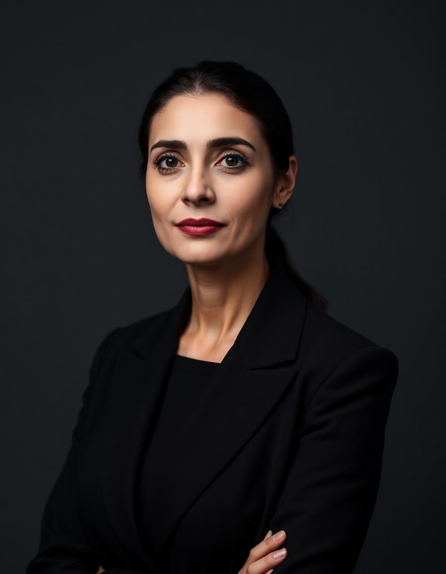 Porträtt av Leila Haddad