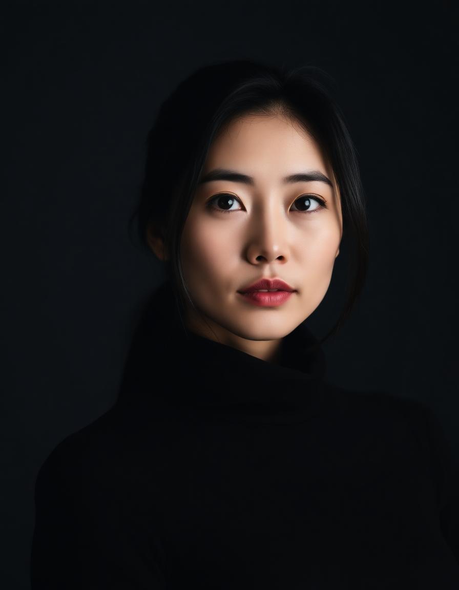 Porträtt av Mei Chen
